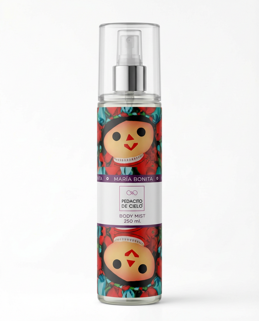 Body Mist María Bonita 250 ml - Pedacito de Cielo