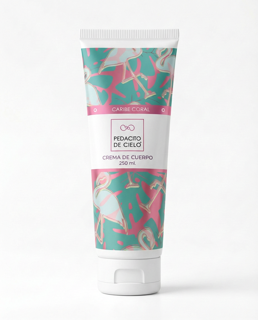 Crema Corporal Caribe Coral 250 ml - Pedacito de Cielo