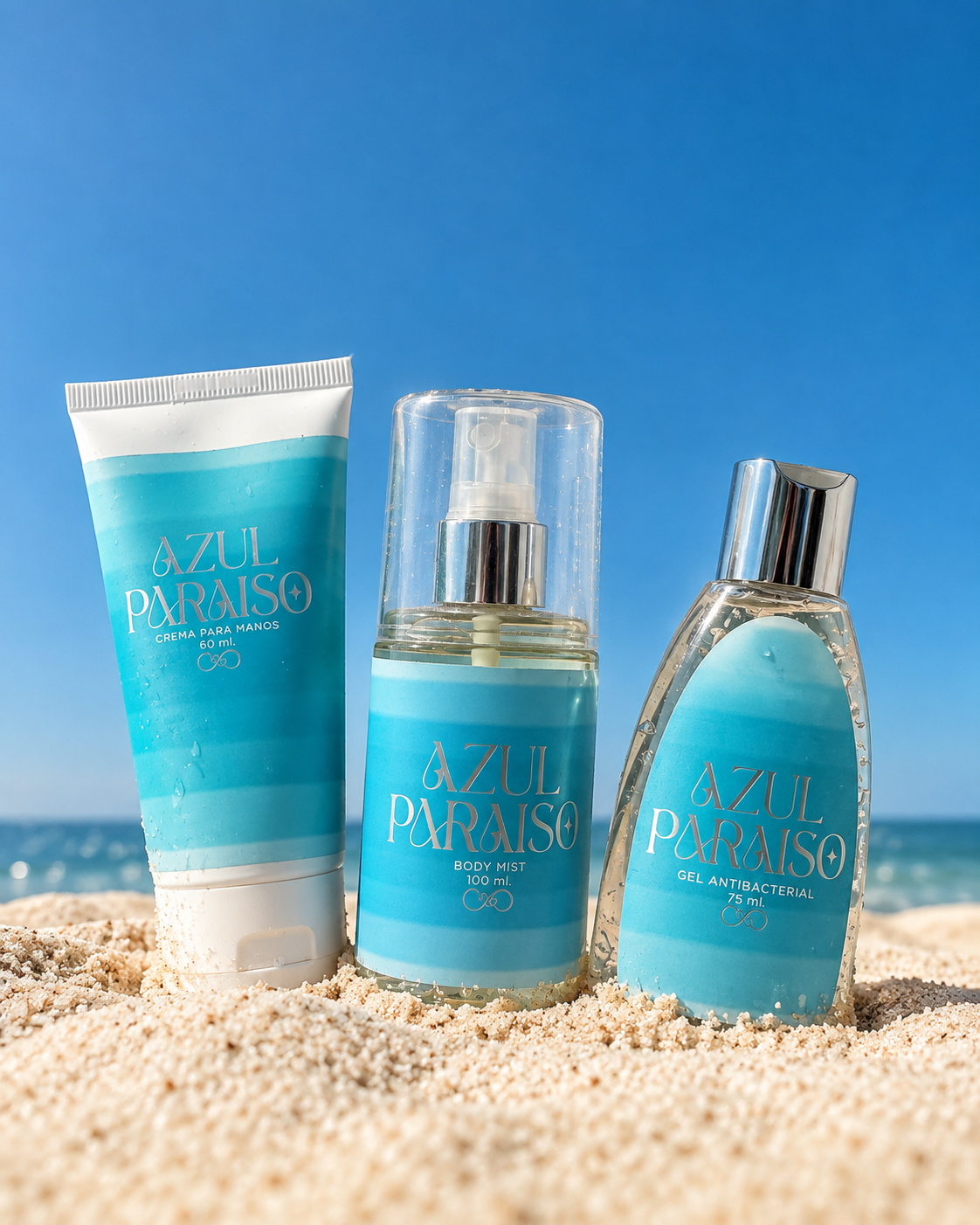 Kit Mini Azul Paraíso