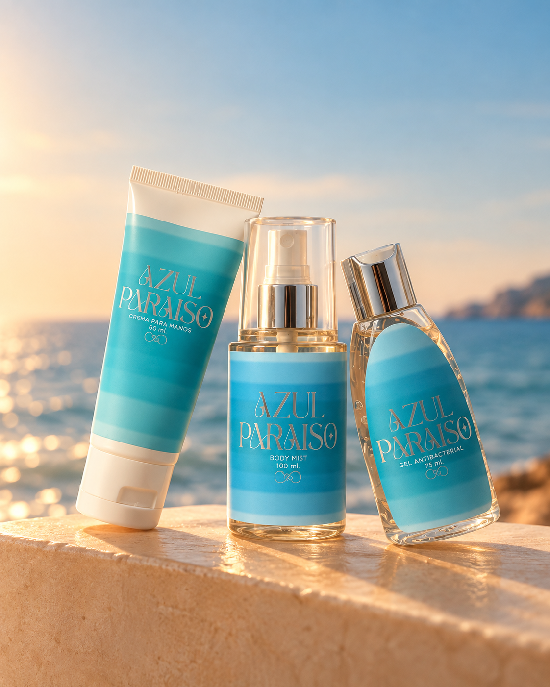 Kit Mini Azul Paraíso