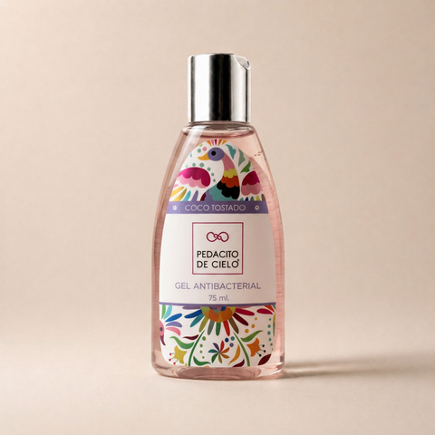 Gel Antibacterial Coco Tostado 75 ml - Pedacito de Cielo