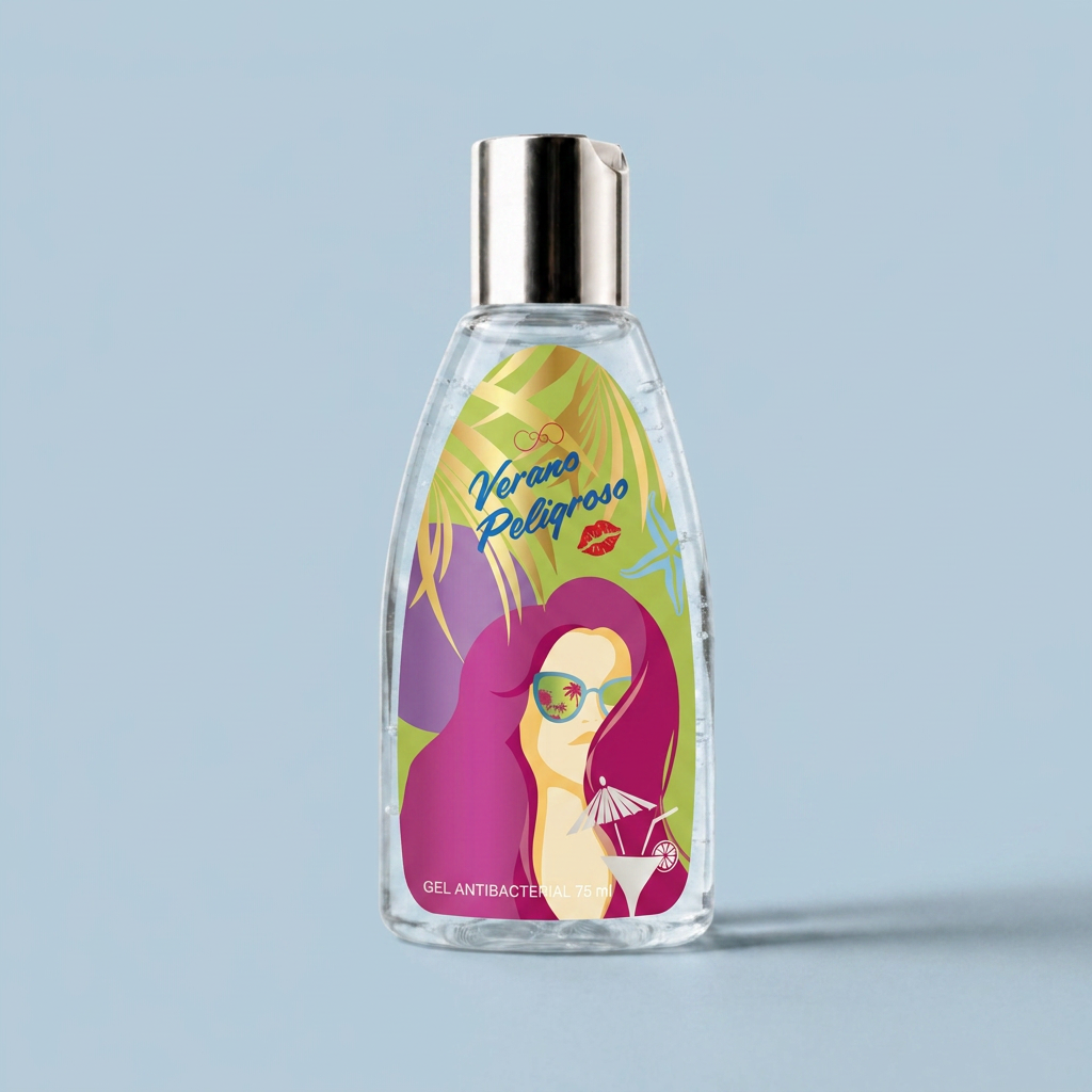 Gel Antibacterial Verano Peligroso 75 ml - Pedacito de Cielo