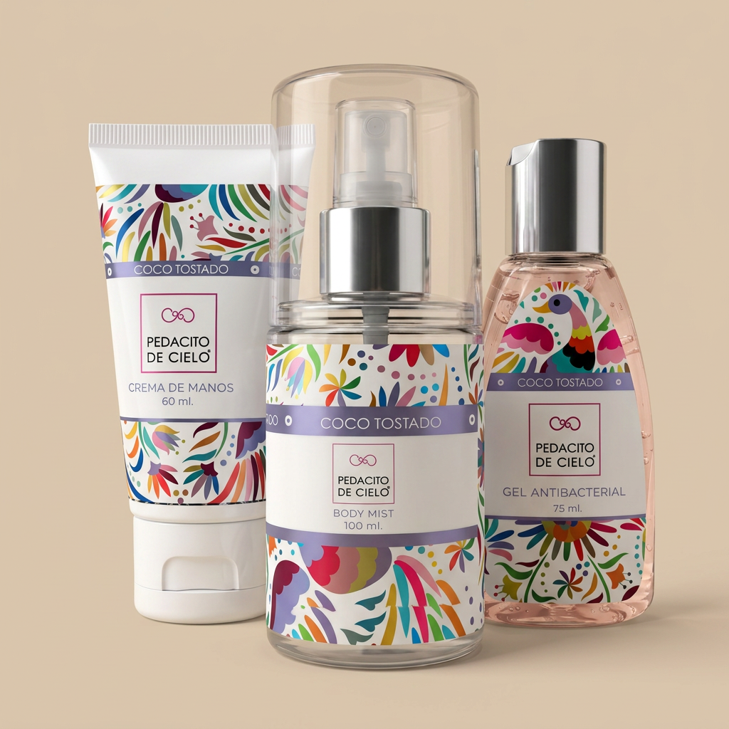 Kit Mini Coco Tostado - Crema, Body Mist y Gel Antibacterial