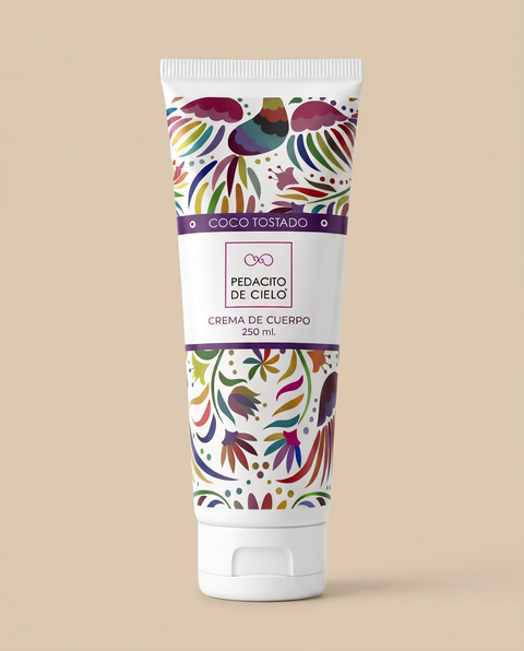 Crema Corporal Coco Tostado 250 ml — Pedacito de Cielo