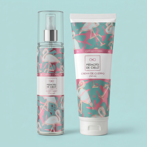 Kit Dúo Caribe Coral — Pedacito de Cielo