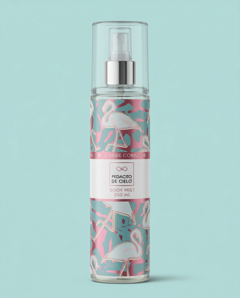 Body Mist Caribe Coral 250 ml — Pedacito de Cielo