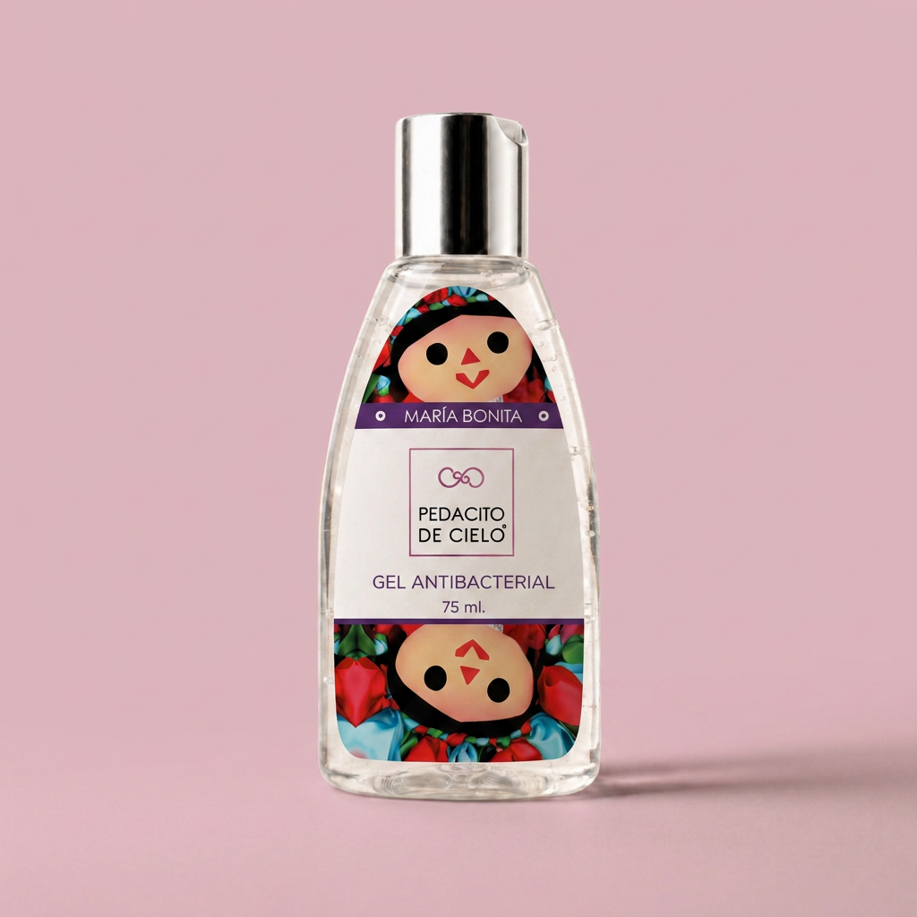 Gel Antibacterial María Bonita 75 ml - Pedacito de Cielo