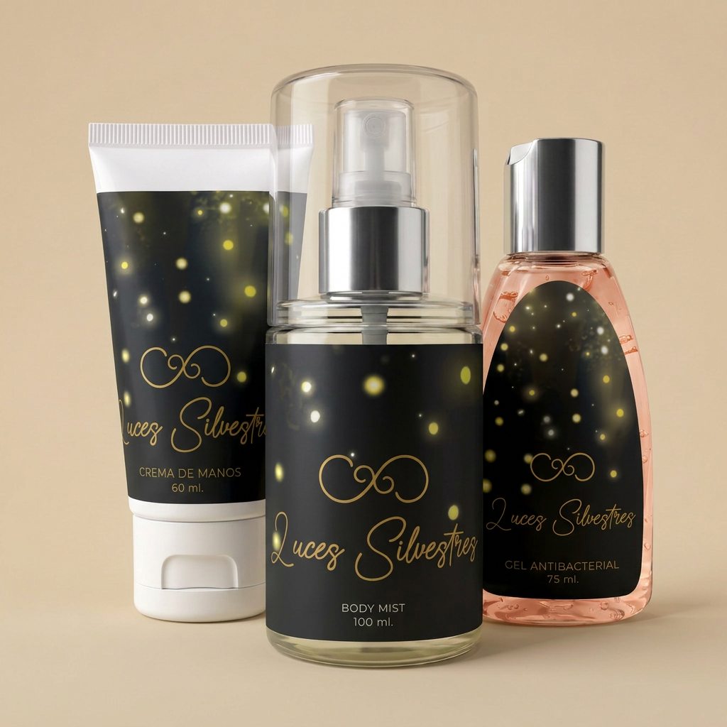 Kit Mini Luces del Sur - Crema, Body Mist y Gel Antibacterial