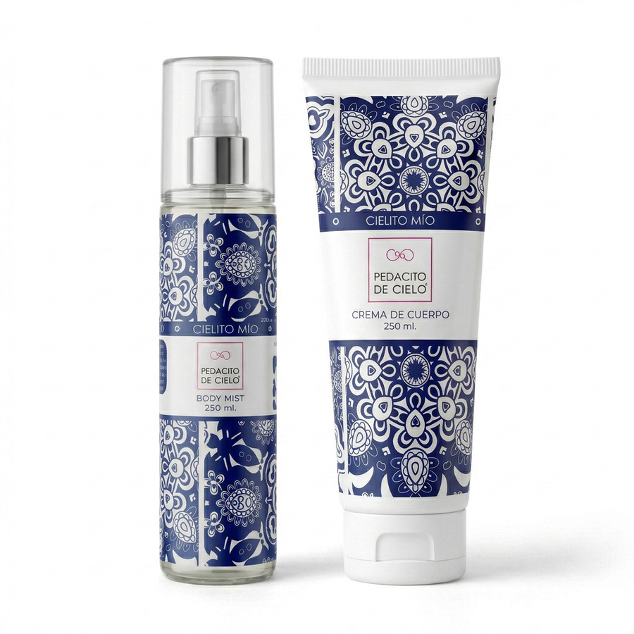 Kit Completo Cielito Mío - Crema de Cuerpo 250ml y Body Mist 250ml