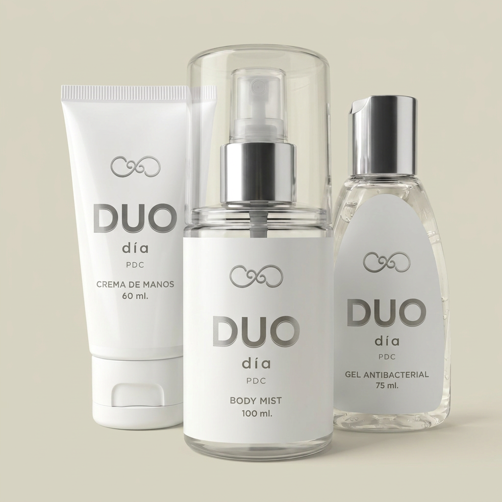 Kit Mini Dúo Día - Crema, Body Mist y Gel Antibacterial