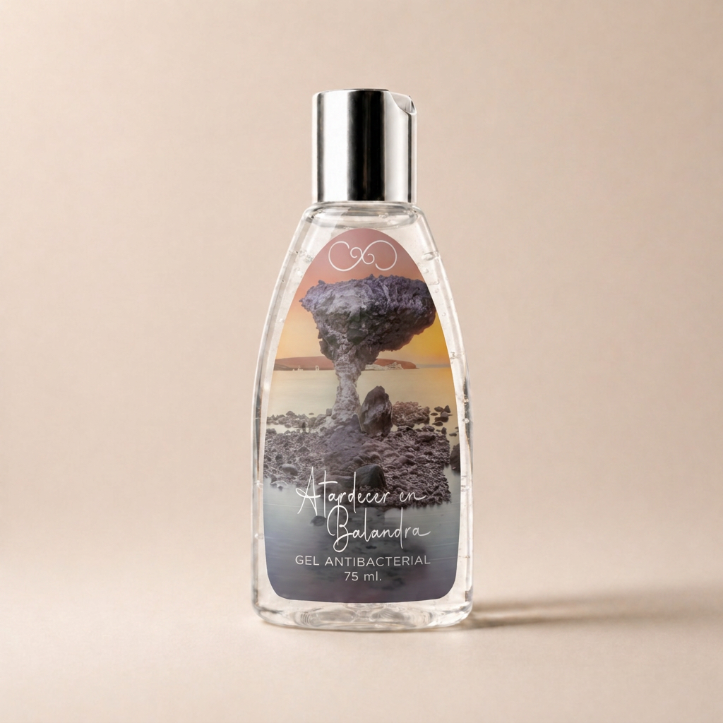 Gel Antibacterial Atardecer en Balandra 75 ml - Pedacito de Cielo