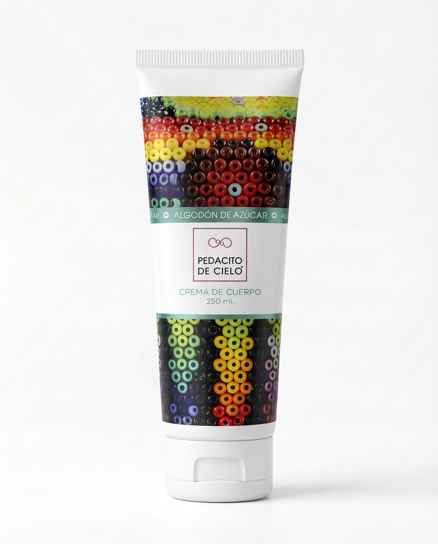 Crema Corporal Algodón de Azúcar 250 ml - Pedacito de Cielo