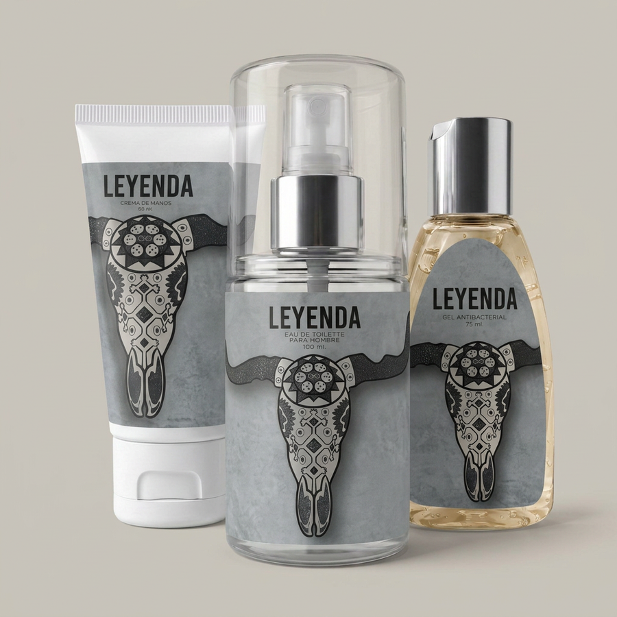 Kit Mini Leyenda - Crema, Body Mist y Gel Antibacterial