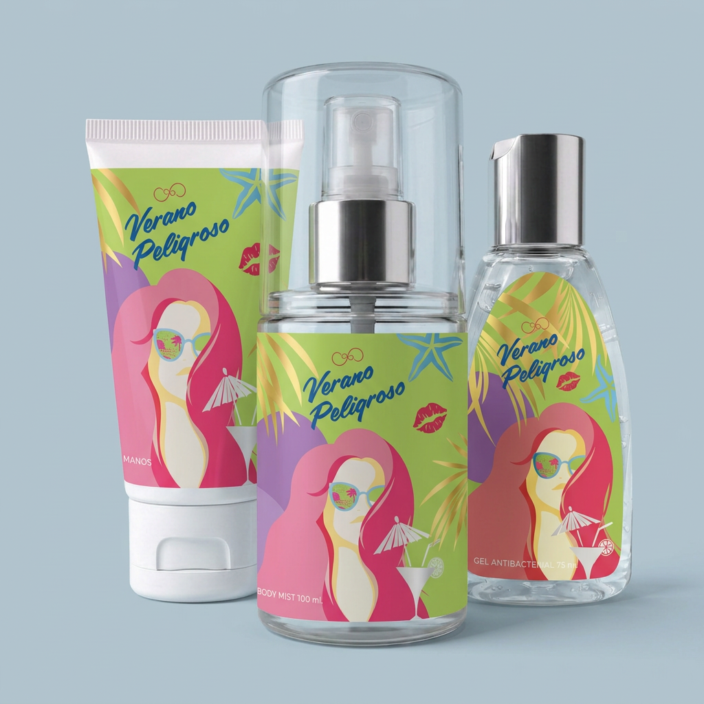 Kit Mini Verano Peligroso - Crema, Body Mist y Gel Antibacterial