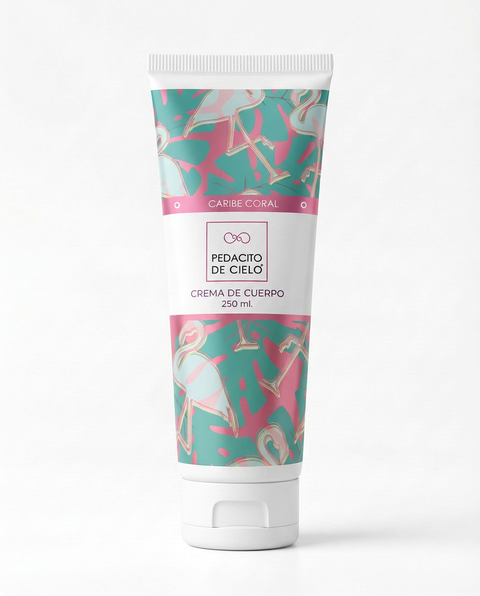 Crema Corporal Caribe Coral 250 ml - Pedacito de Cielo