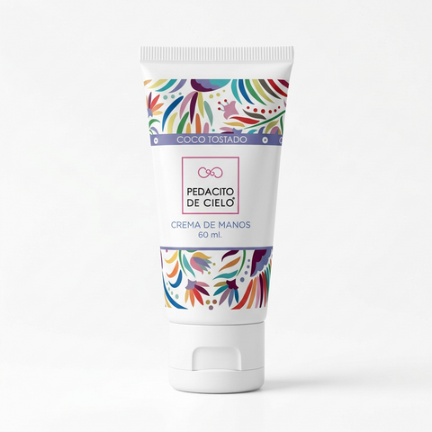 Crema de Manos Coco Tostado 250 ml - Pedacito de Cielo