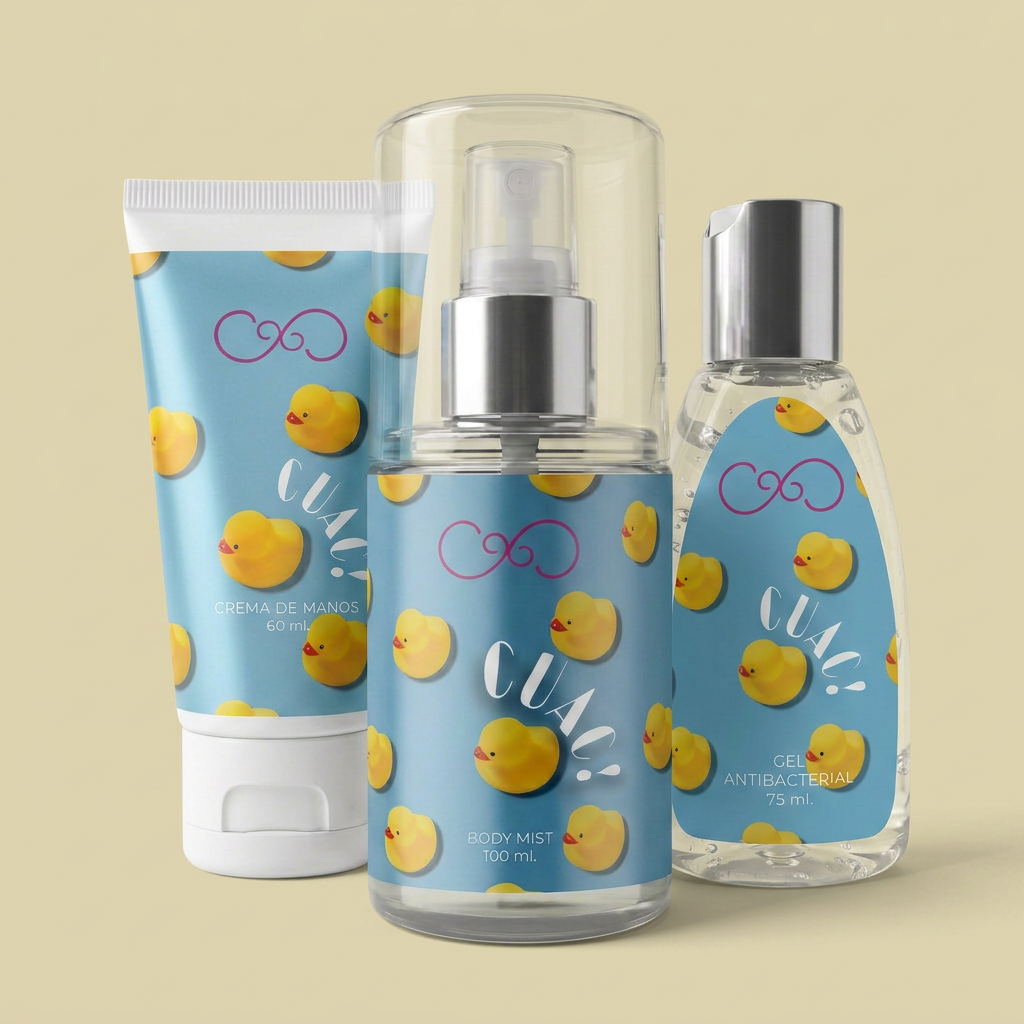 Kit Mini Cuac - Crema, Body Mist y Gel Antibacterial