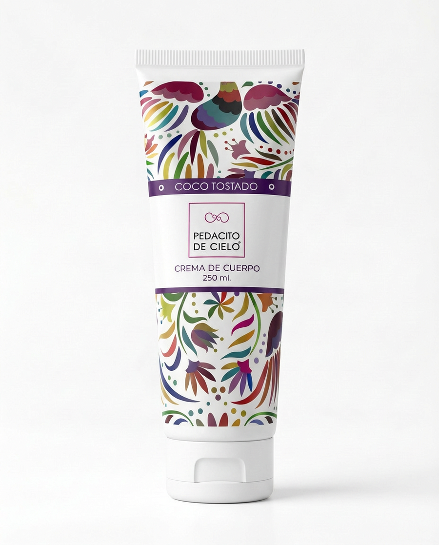 Crema Corporal Coco Tostado 250 ml - Pedacito de Cielo