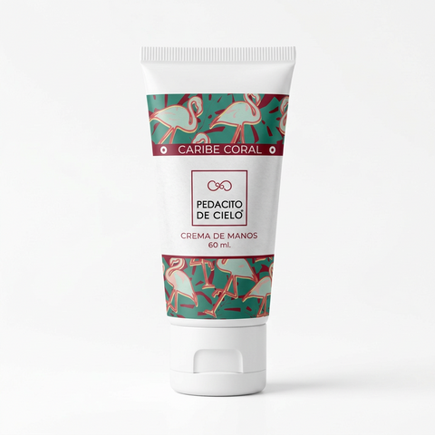 Crema de Manos Caribe Coral 250 ml - Pedacito de Cielo