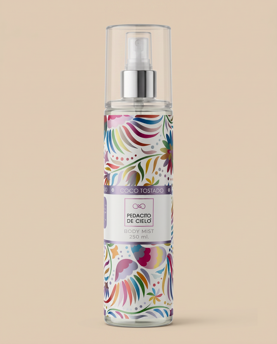 Body Mist Coco Tostado 250 ml — Pedacito de Cielo