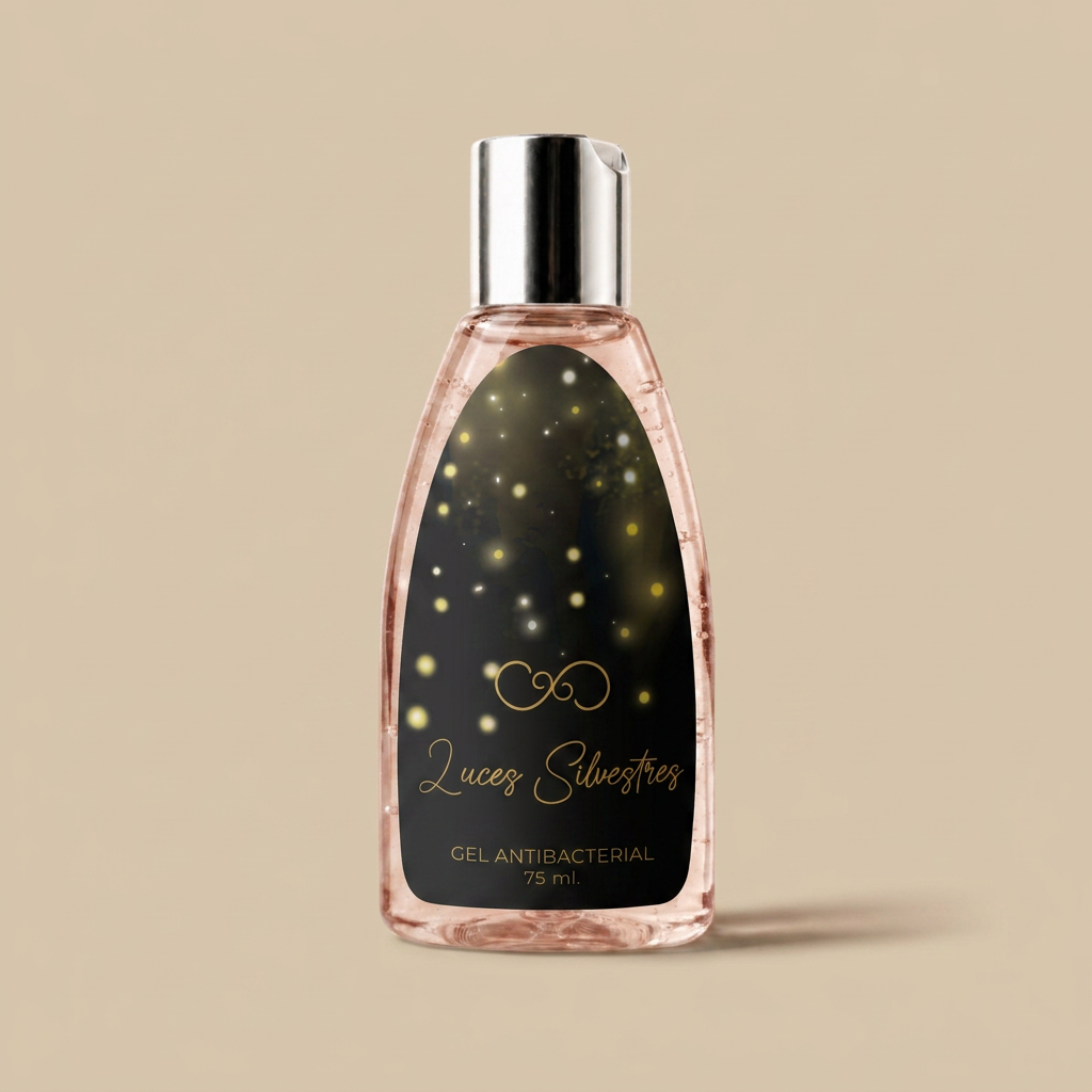 Gel Antibacterial Luces Silvestres 75 ml - Pedacito de Cielo