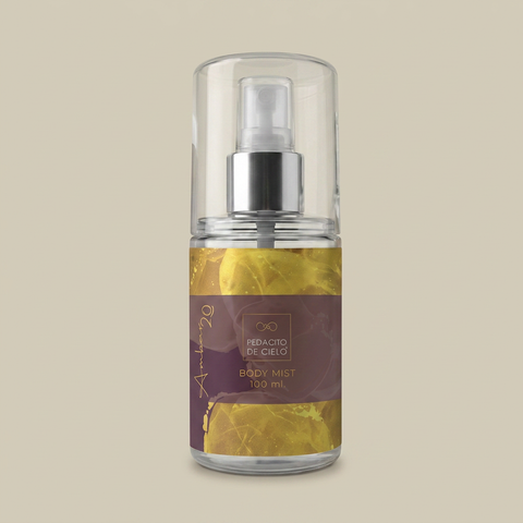 Body Mist Ámbar 20 100 ml — Pedacito de Cielo