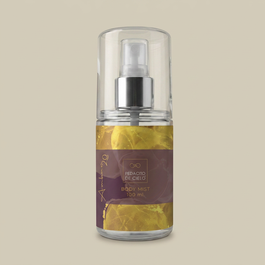 Body Mist Ámbar 20 100 ml — Pedacito de Cielo