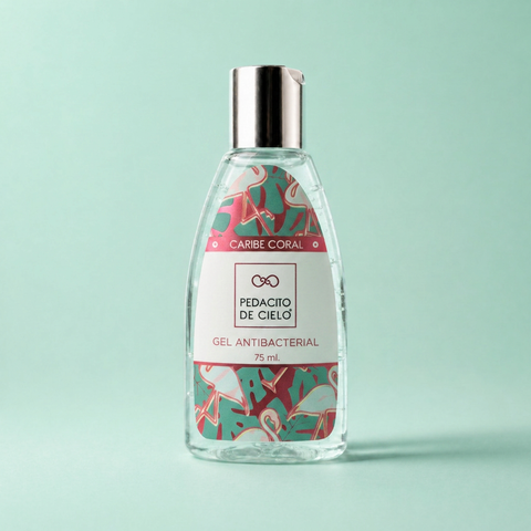 Gel Antibacterial Caribe Coral 75 ml - Pedacito de Cielo