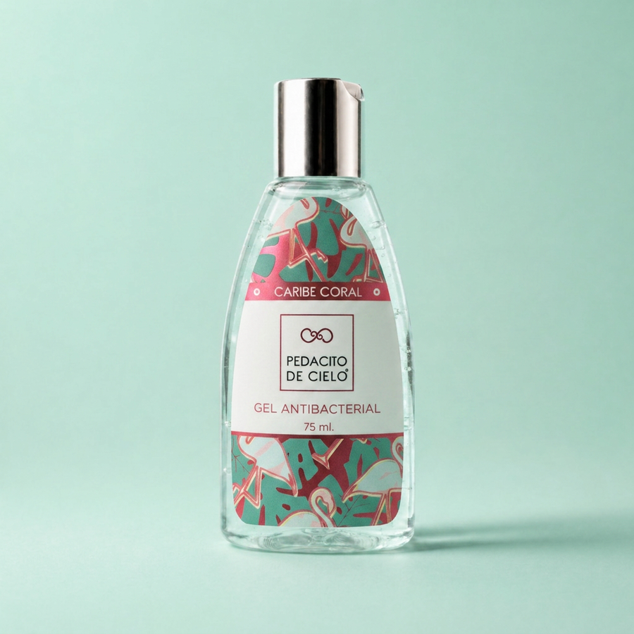 Gel Antibacterial Caribe Coral 75 ml - Pedacito de Cielo