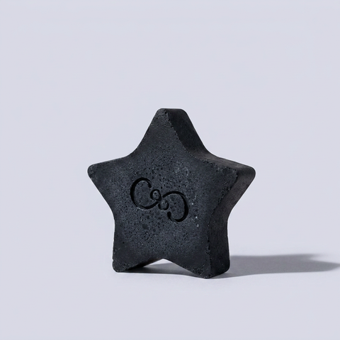 Jabón Artesanal Estrella · Carbón
